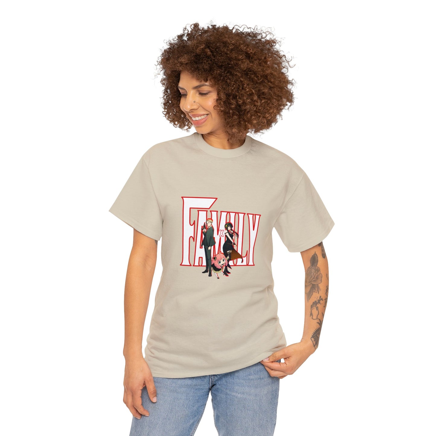 Spy x Family Unisex Heavy Cotton Tee