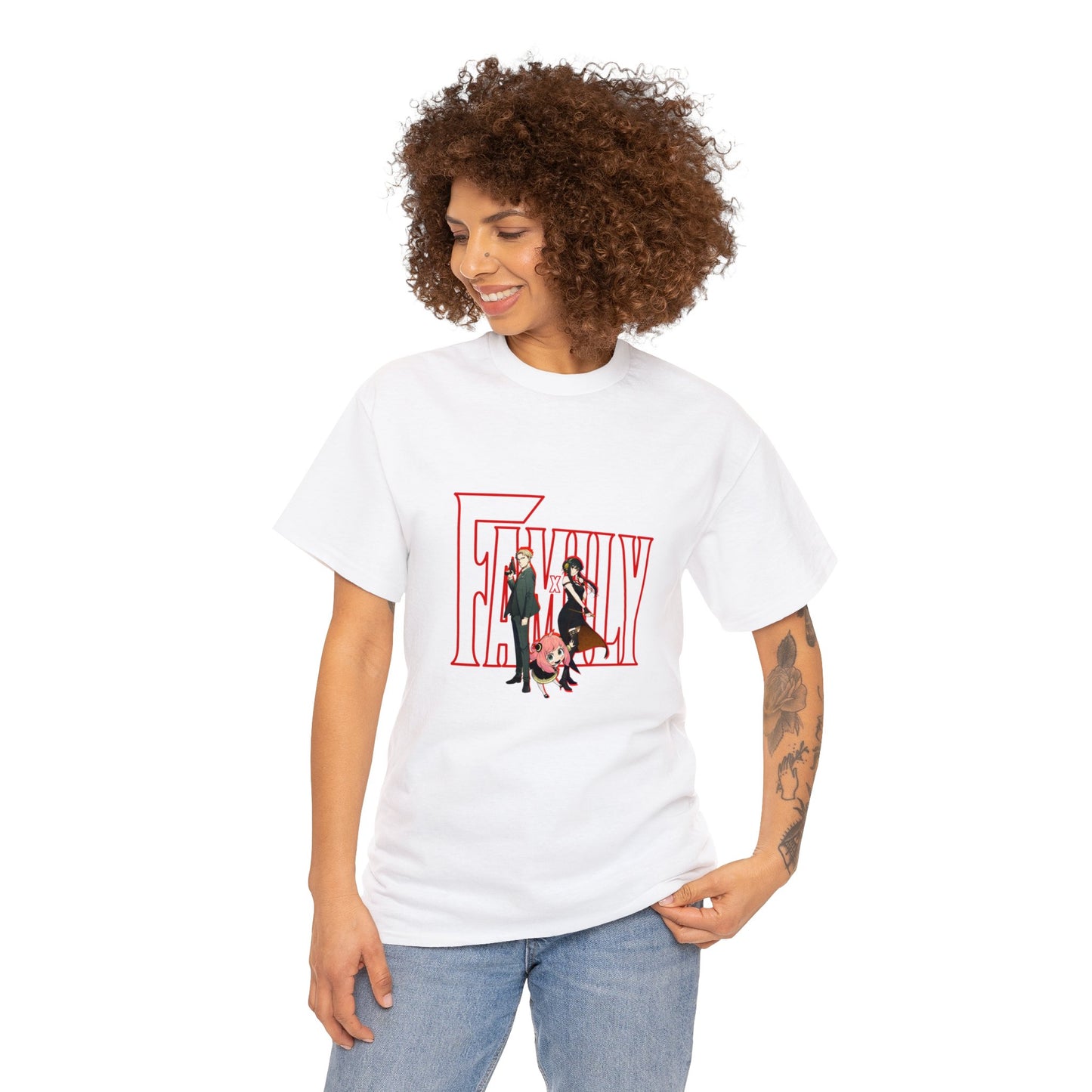 Spy x Family Unisex Heavy Cotton Tee