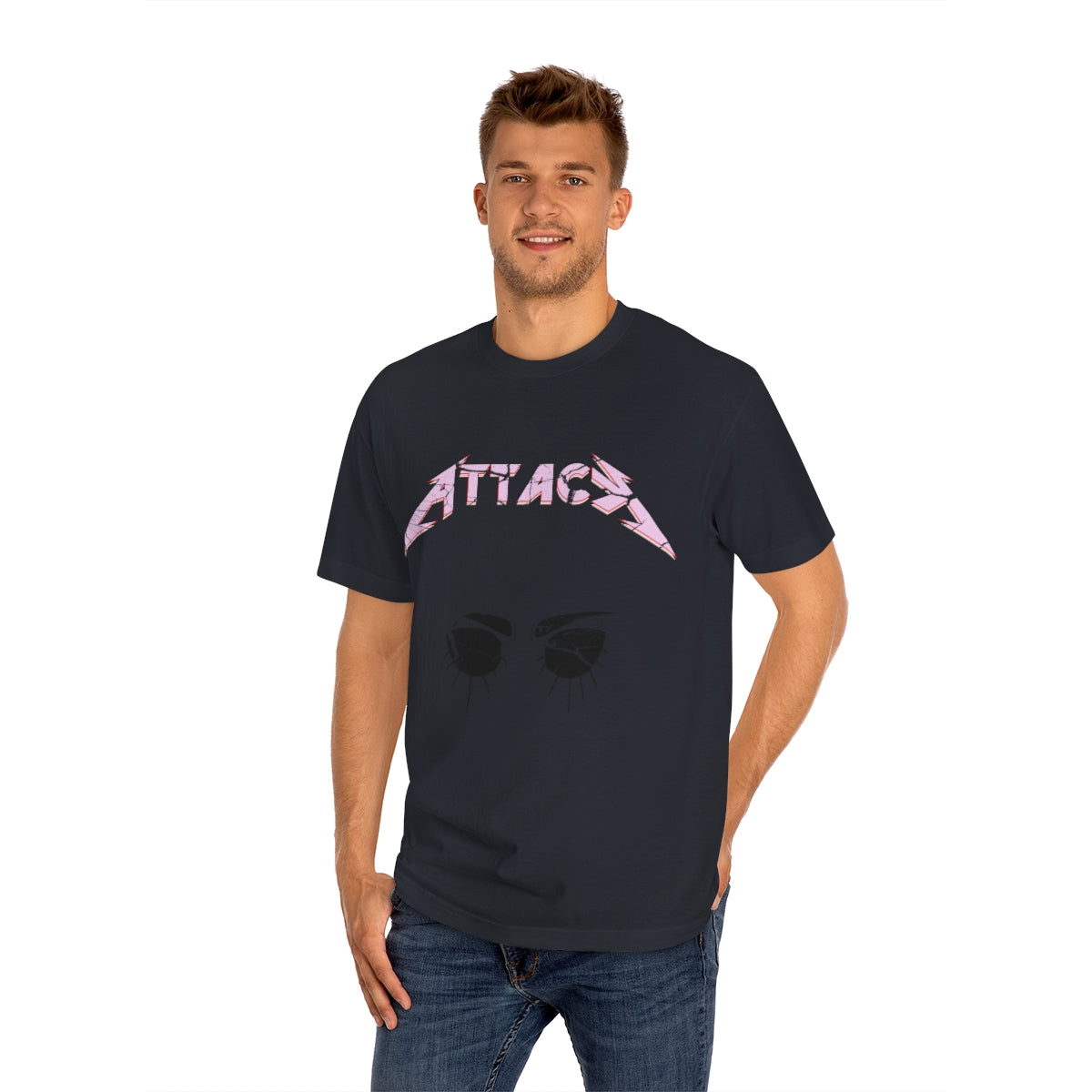 "ATTACK" Damged Unisex Classic Tee